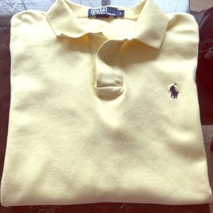 Men’s Yellow Ralph Lauren Polo Shirt. Size L